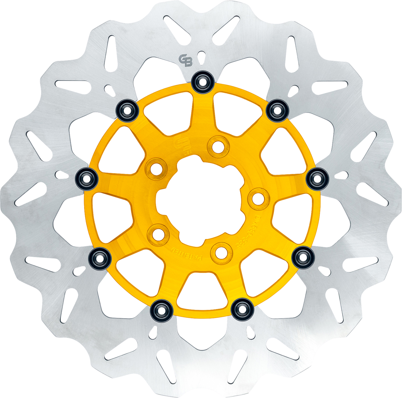 GBRAKES Brake Rotor - Front - Gold GBDU006