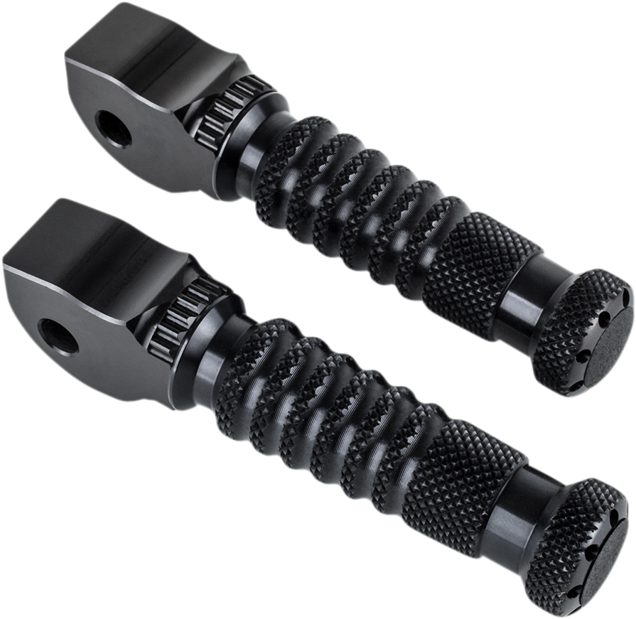 GILLES TOOLING Sport Foot Pegs - Passenger - Black RGK-290-UF16-SET-B