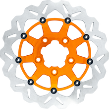 GBRAKES Wave® Brake Rotor - Front - 13" - Orange GBDU033