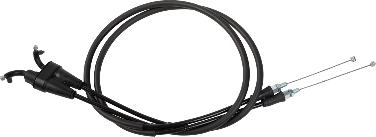 MOOSE OFFROAD Black Vinyl Throttle Cable - Stock Length - GasGas/Husqvarna/KTM 45-1275