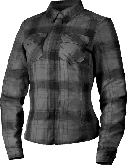 ICON Women's Fallblock Flannel™ Jacket - Black - Large 2822-1901