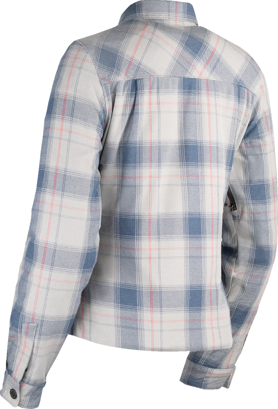 ICON Women's Fallblock Flannel™ Jacket - Gray - Small 2822-1905