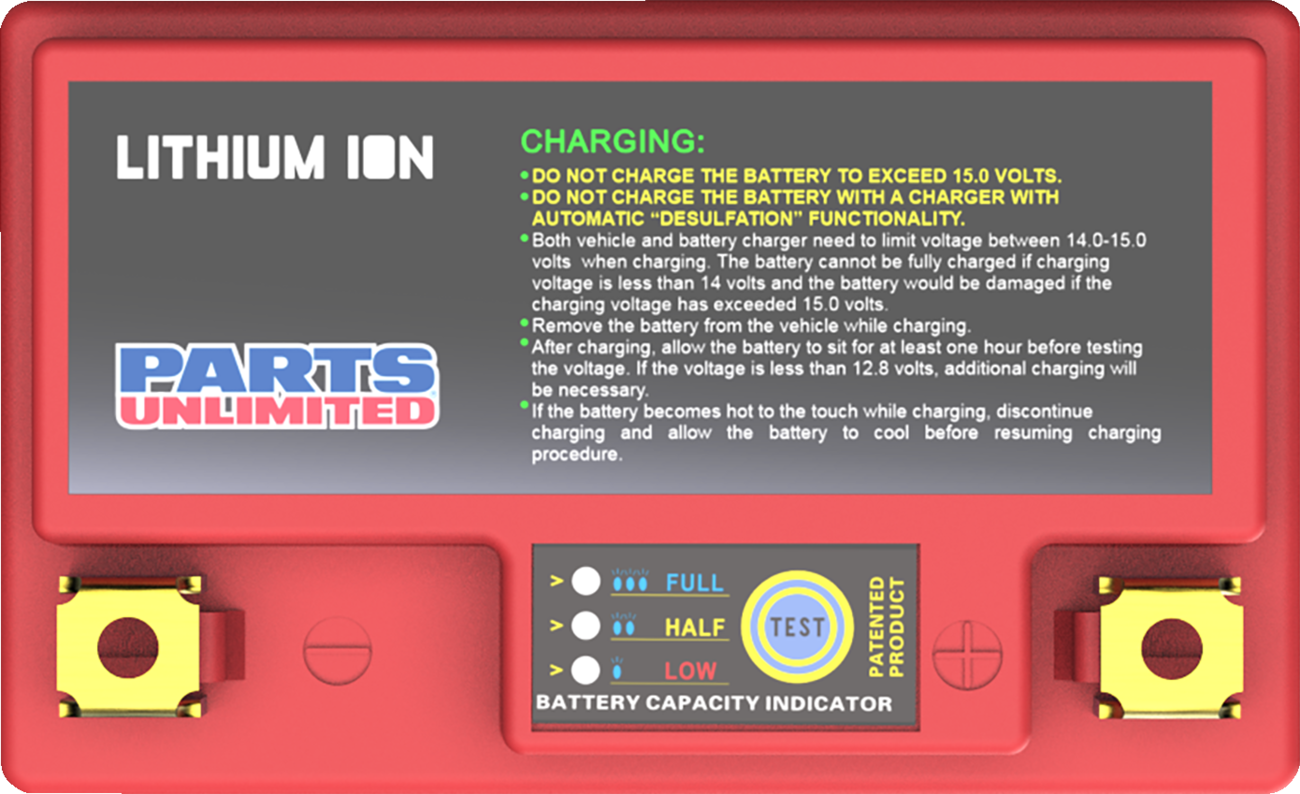 PARTS UNLIMITED Battery - Lithium LiFePO4 - HJTZ5S-FPZ HJTZ5S-FPZ