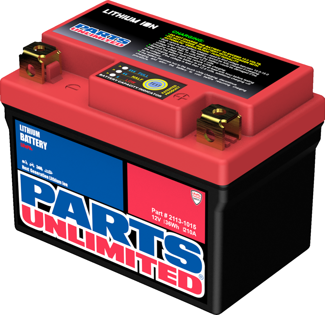 PARTS UNLIMITED Battery - Lithium LiFePO4 - HJTZ5S-FPZ HJTZ5S-FPZ