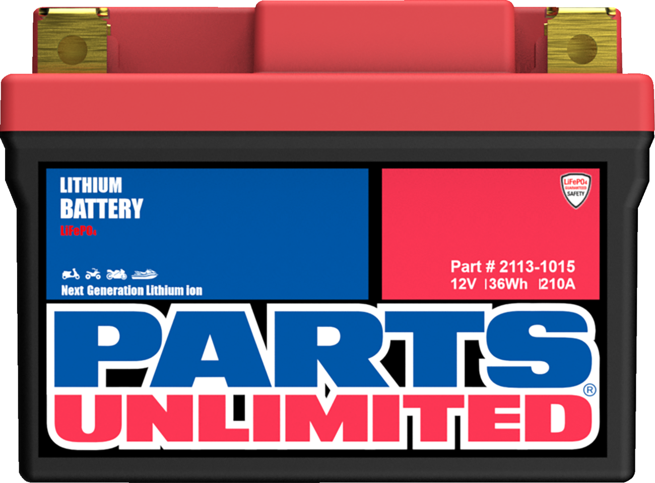 PARTS UNLIMITED Battery - Lithium LiFePO4 - HJTZ5S-FPZ HJTZ5S-FPZ