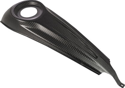 SADDLEMEN Dash Panel - Center Fill - Carbon Fiber/Matte CF-808-07-001M