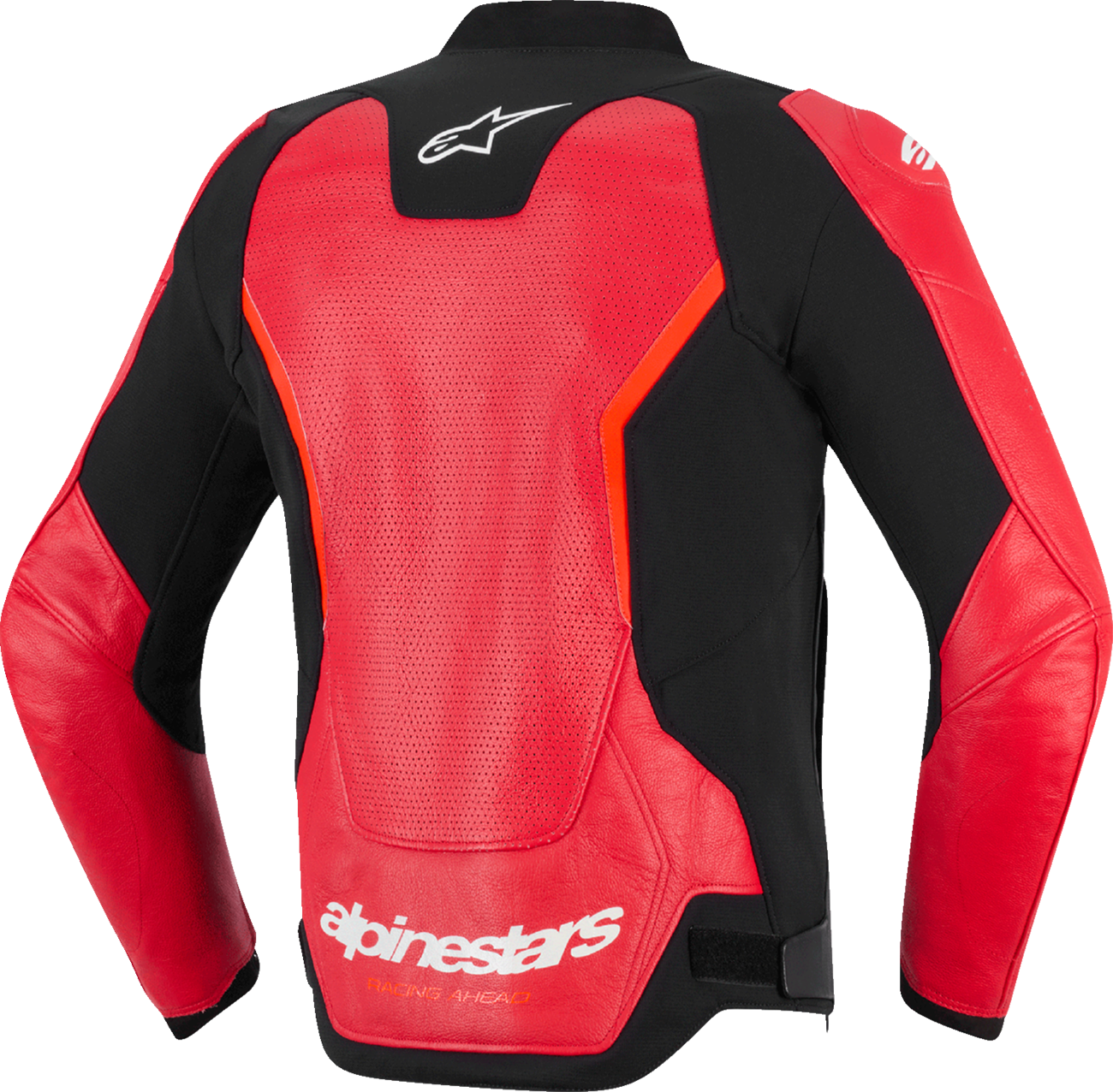 ALPINESTARS GP Force v2 Airflow Leather Jacket - Red/Red Fluo - US 40 / EU 50 3100326-3155-50