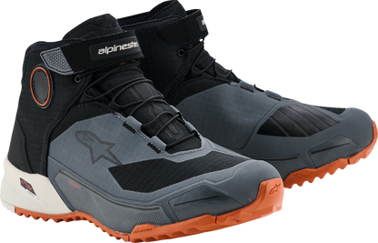 ALPINESTARS CR-X Drystar® Shoes - Black/Dark Gray/Rust - US 10 / EU 43 2611820-1547-10