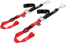 POWERTYE MFG. Cam Tie-Down - 1.5" - Black/Red 29621-SB