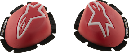 ALPINESTARS GP Tech Knee Sliders - Red/White 6400126-32