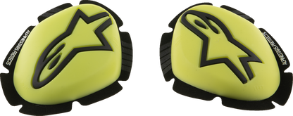 ALPINESTARS GP Plus Knee Sliders - Yellow Fluo/Black 6400226-551