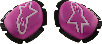 ALPINESTARS GP Plus Knee Sliders - Pink Fluo/White 6400226-3117