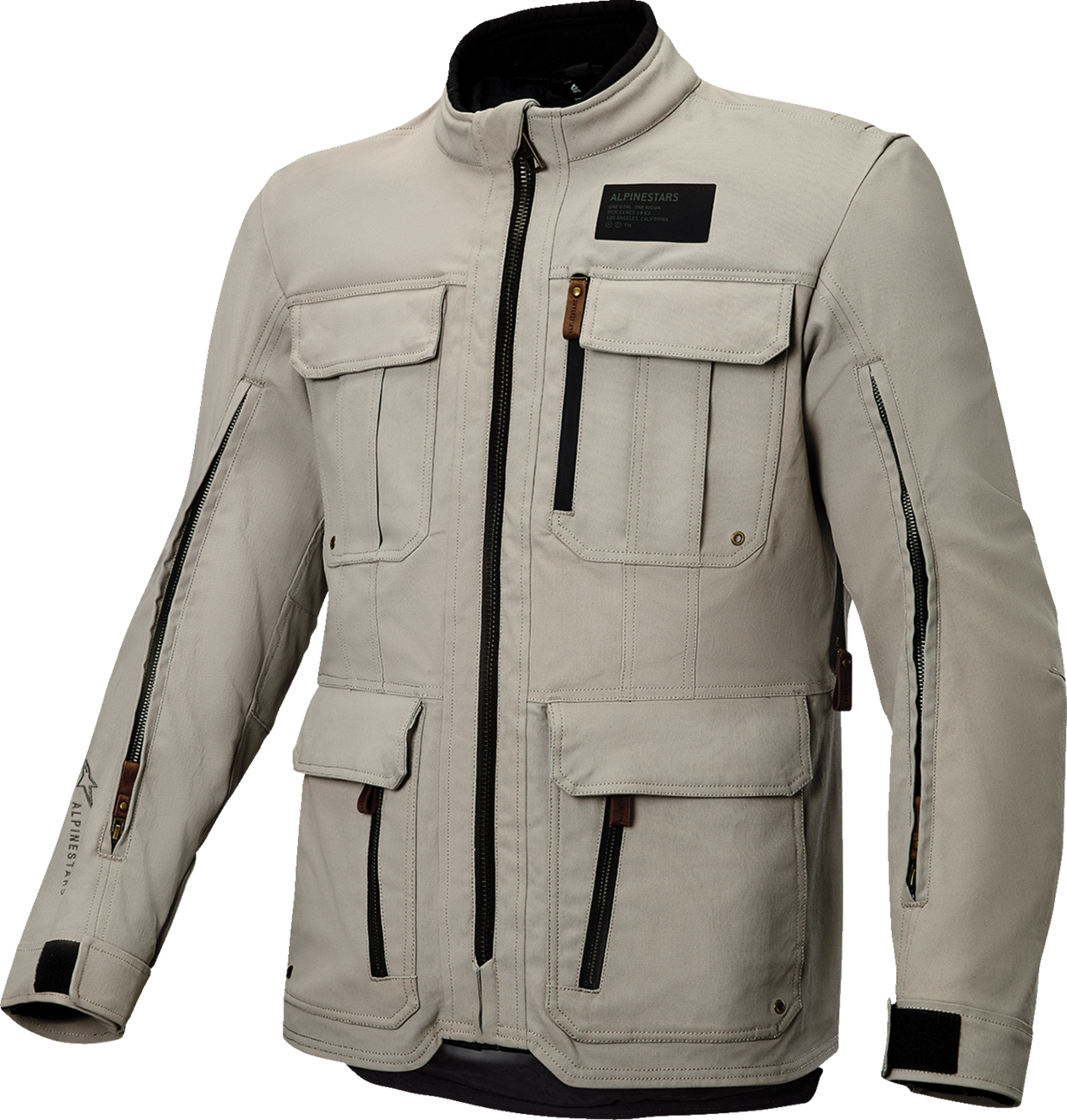 ALPINESTARS Borrego Drystar® Jacket - Warm Gray - Medium 3200326-9274-M