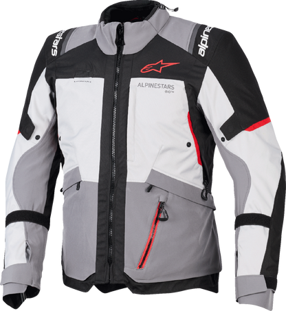 ALPINESTARS Andes v4 Drystar® Jacket - Dark Gray/Ice Gray/Black/Bright Red - Medium 3200526-9141-M