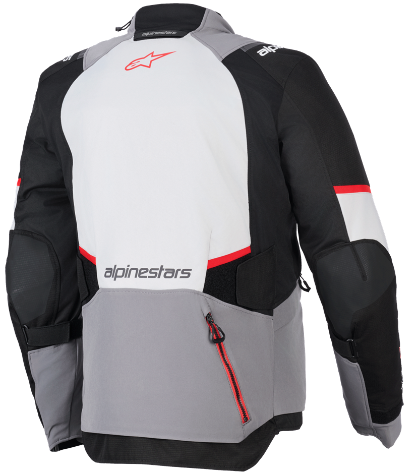 ALPINESTARS Andes v4 Drystar® Jacket - Dark Gray/Ice Gray/Black/Bright Red - Medium 3200526-9141-M