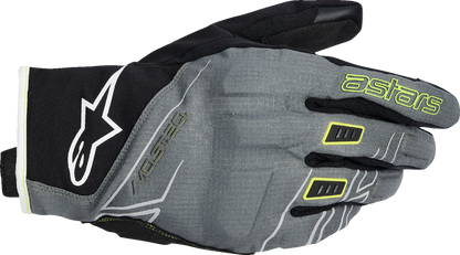 ALPINESTARS Moblast WP Gloves - Fur Gray/Black/Sulphur Yellow - Medium 3520226-9352-M