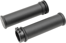 DRAG SPECIALTIES Replacement OEM-Style Rubber Grips w/ Sleeve - Small Diameter H17-0579