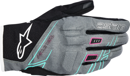 ALPINESTARS Stella Moblast WP Gloves - Fur Gray/Black/Fluo Pink - Small 3530126-1598-S