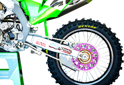 RENTHAL Rear Sprocket - Aluminum - 50 Tooth - Purple - Suzuki 123U-520-50GYPE