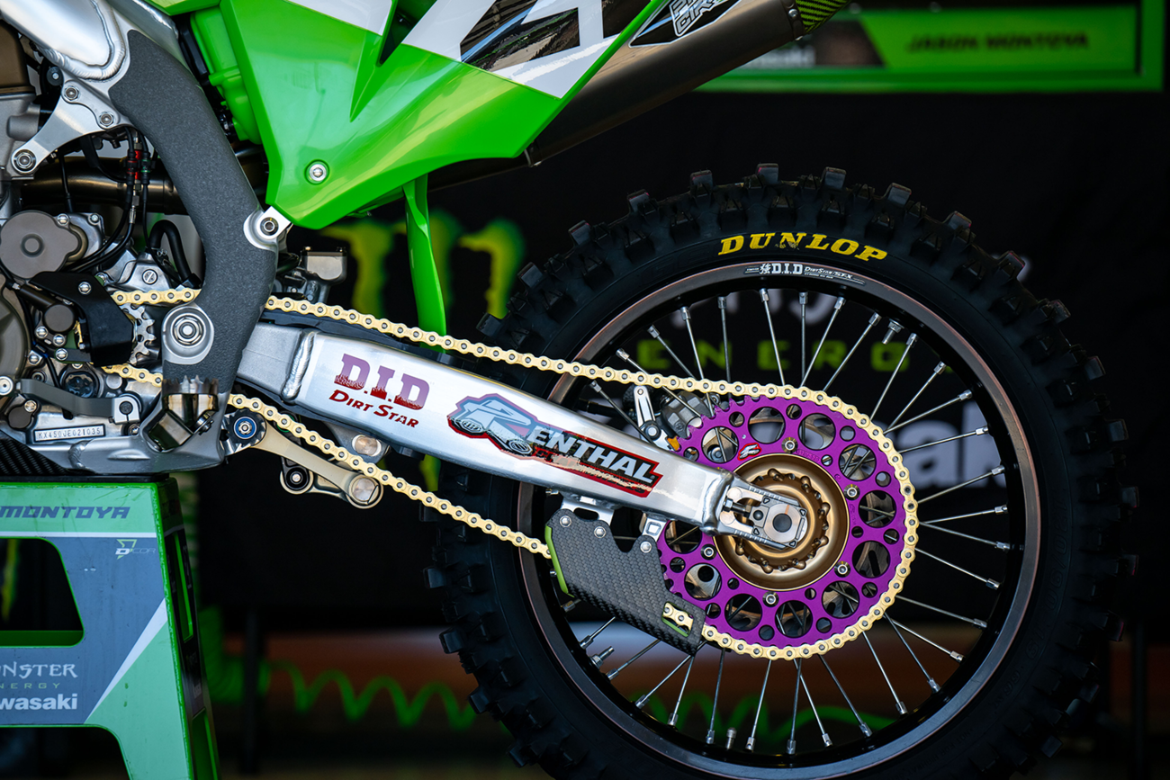 RENTHAL Rear Sprocket - Aluminum - 46 Tooth - Purple - Gas Gas/Husqvarna/KTM 441U-428-46GPPE