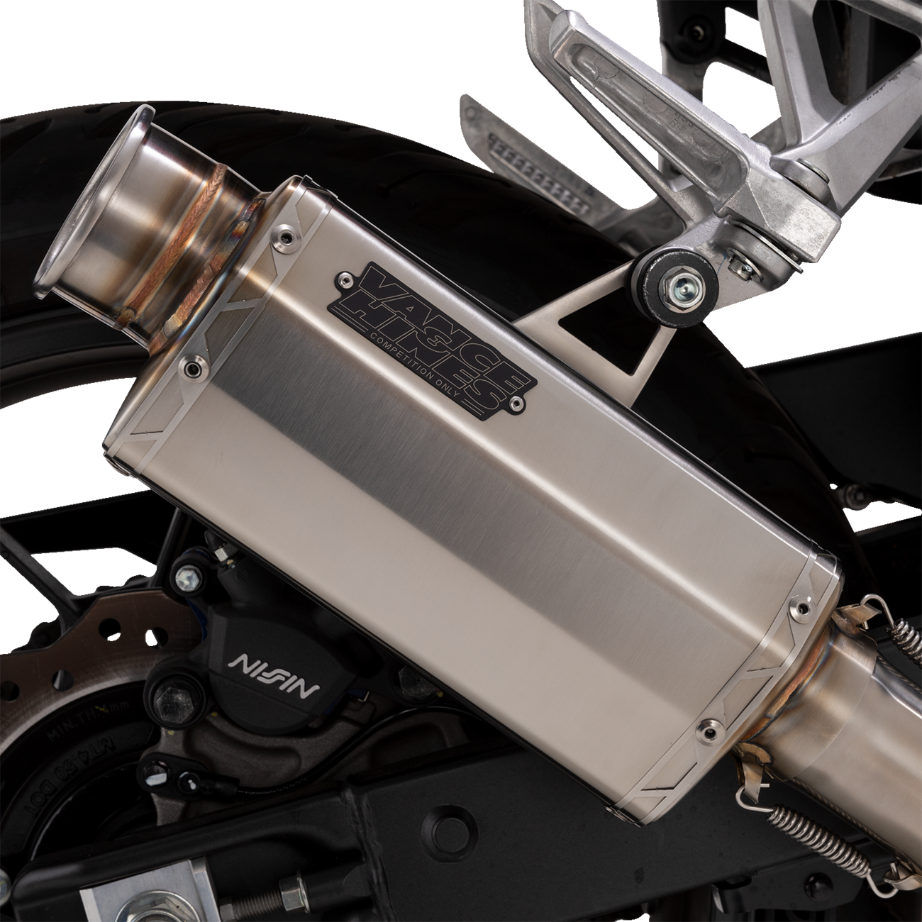 VANCE & HINES VS-6 Slip-On Muffler - Stainless Steel - Honda CB/CBR 500 34601