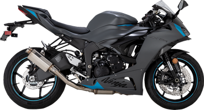 VANCE & HINES VS-6 Slip-On Muffler - Stainless Steel - Kawasaki Ninja ZX-6R 33603