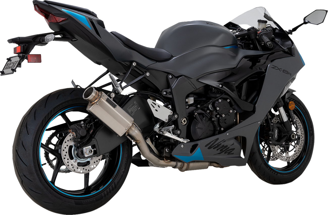 VANCE & HINES VS-6 Slip-On Muffler - Stainless Steel - Kawasaki Ninja ZX-6R 33603