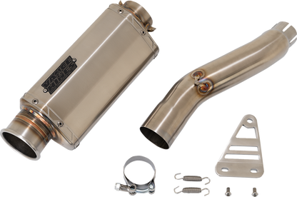 VANCE & HINES VS-6 Slip-On Muffler - Stainless Steel - Honda CB/CBR 500 34601