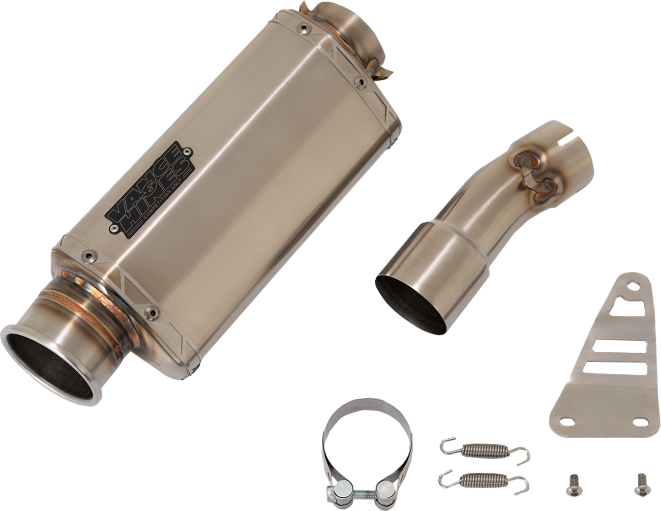 VANCE & HINES VS-6 Slip-On Muffler - Stainless Steel - Kawasaki Z/Ninja 500 33601