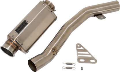 VANCE & HINES VS-6 Slip-On Muffler - Stainless Steel - Kawasaki Ninja ZX-6R 33603