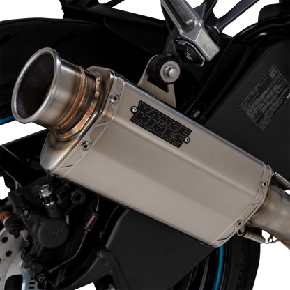 VANCE & HINES VS-6 Slip-On Muffler - Stainless Steel - Kawasaki Ninja ZX-6R 33603