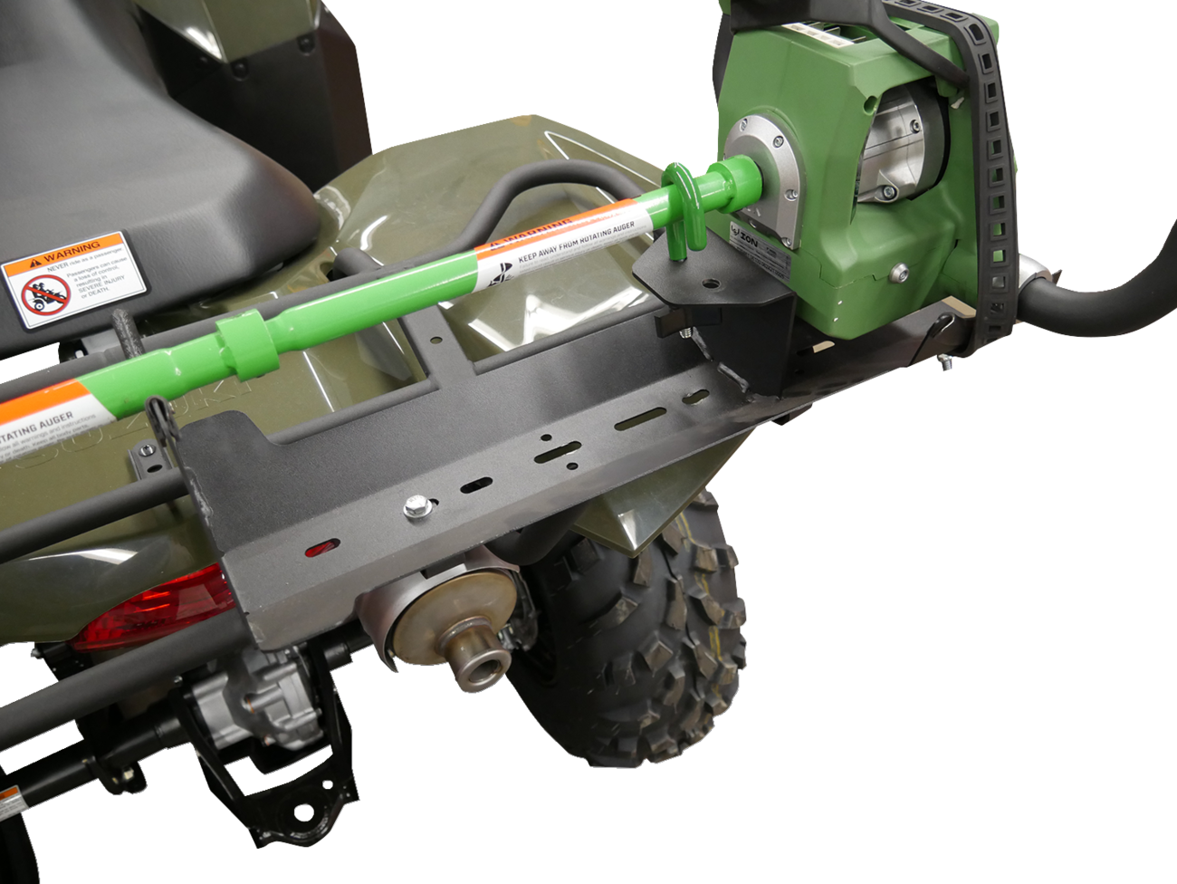 MOOSE OFFROAD Ice Auger Carrier Mount - ATV Rack 5018-006HO
