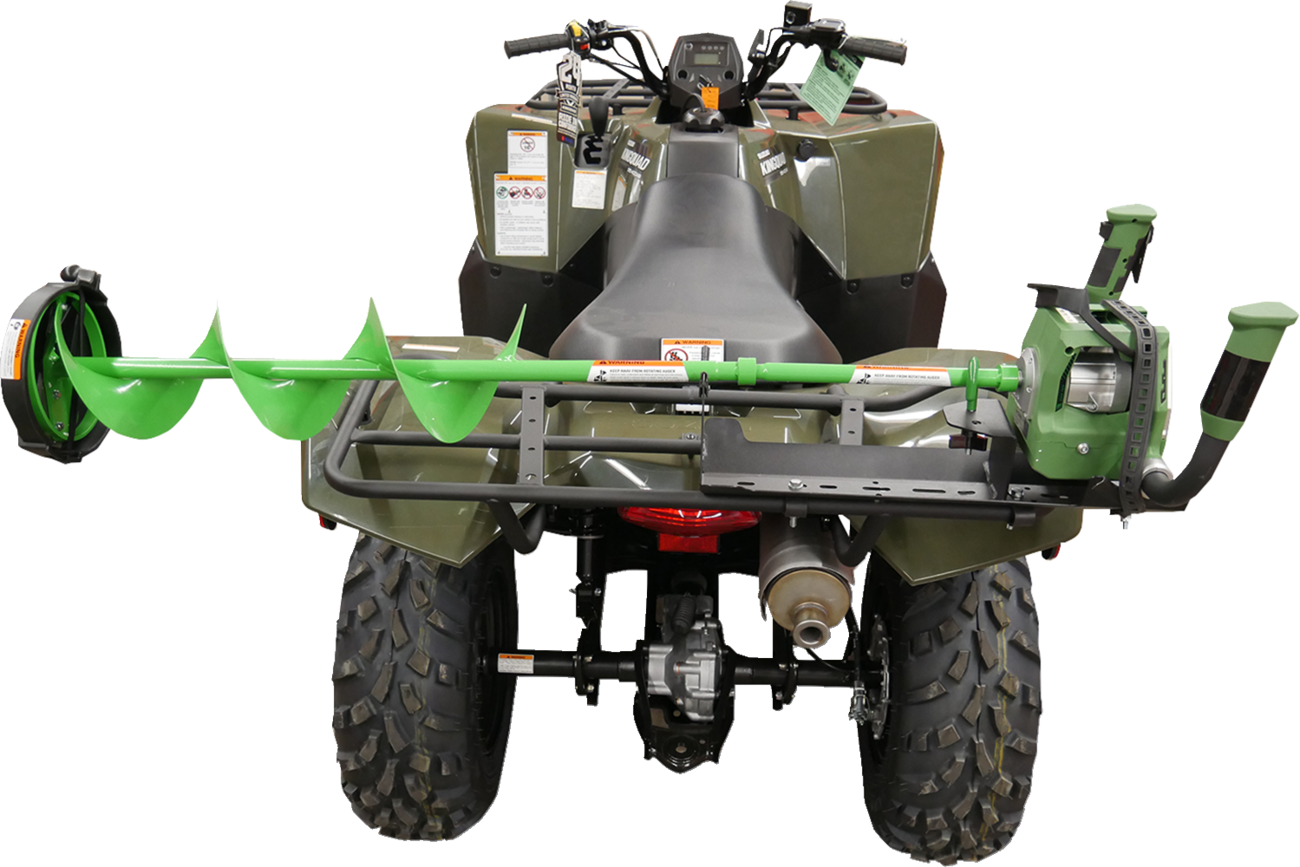 MOOSE OFFROAD Ice Auger Carrier Mount - ATV Rack 5018-006HO