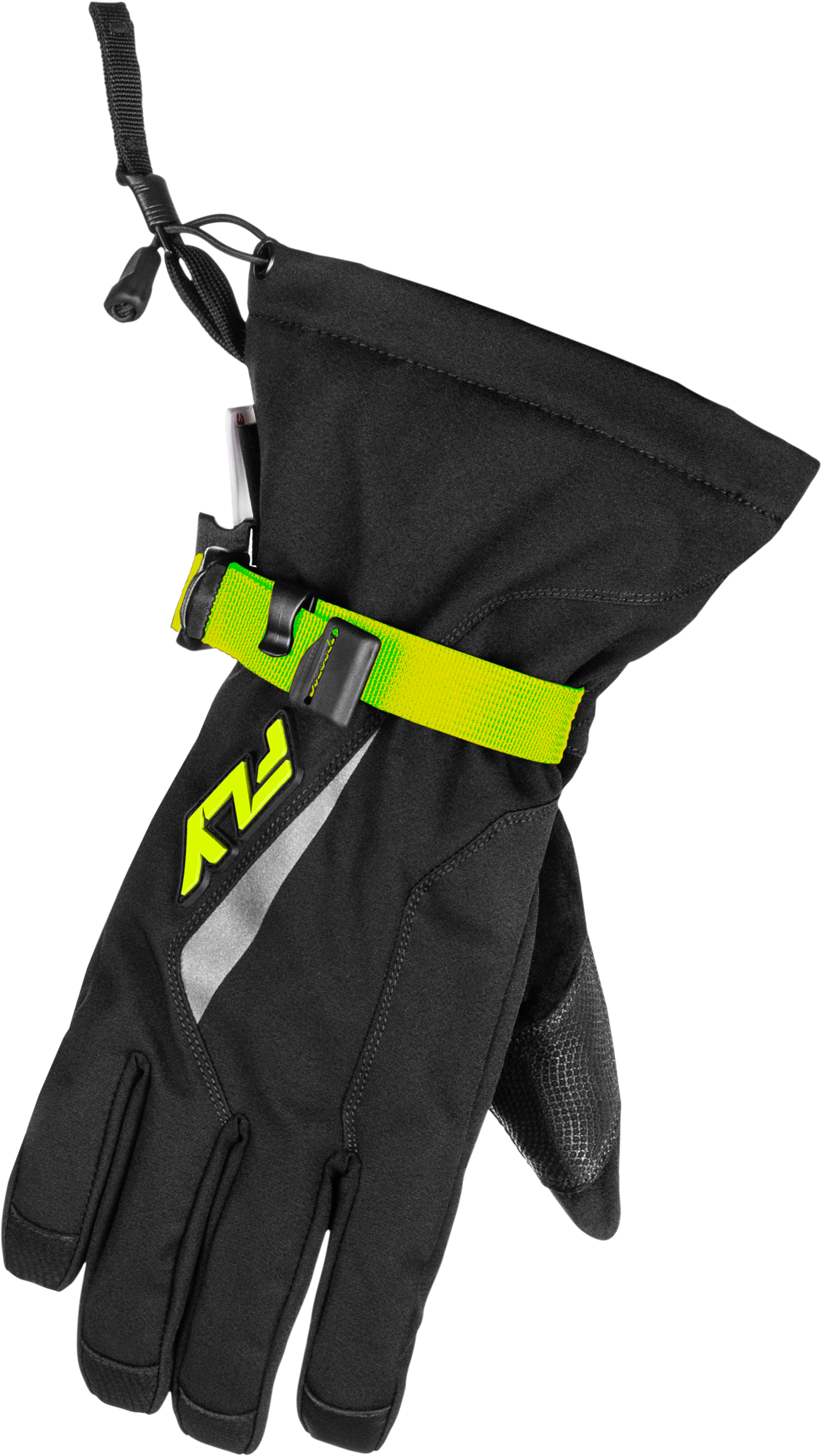 Title Gauntlet Gloves Black/Hi Vis Xs