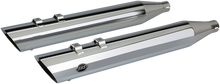 S&S CYCLE Slash Cut Mufflers - Chrome 550-0691