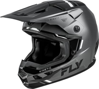 Kinetic Verdict Helmet Grey/Black/White Xs