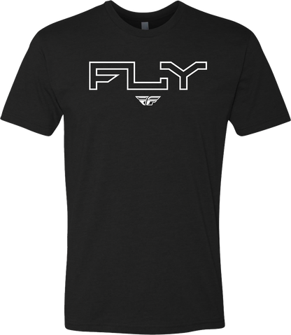 Youth Fly Edge Tee Black Ym