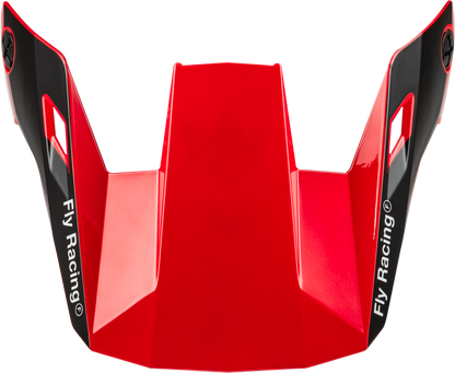Youth Rayce Helmet Visor Red/Black/White Ys Yl