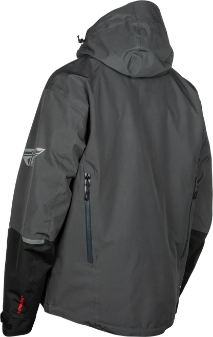 Incline Jacket Grey/Black Lg