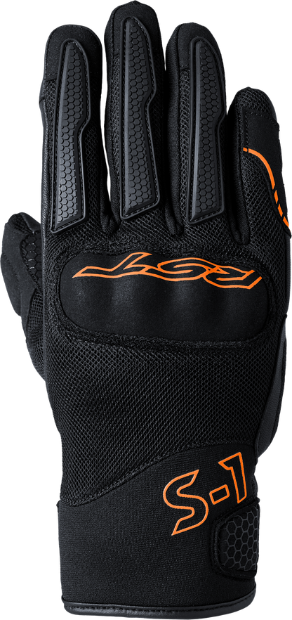 S1 Mesh Ce Glove Black/Neon Orange Xl