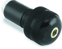 BikeMaster Anti-Vibration Bar Ends - 1in - Black