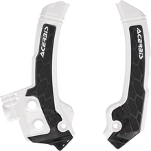 ACERBIS X-Grip Frame Guards - White/Black- Husqvarna - FC/FX/TC/TX 2987271035