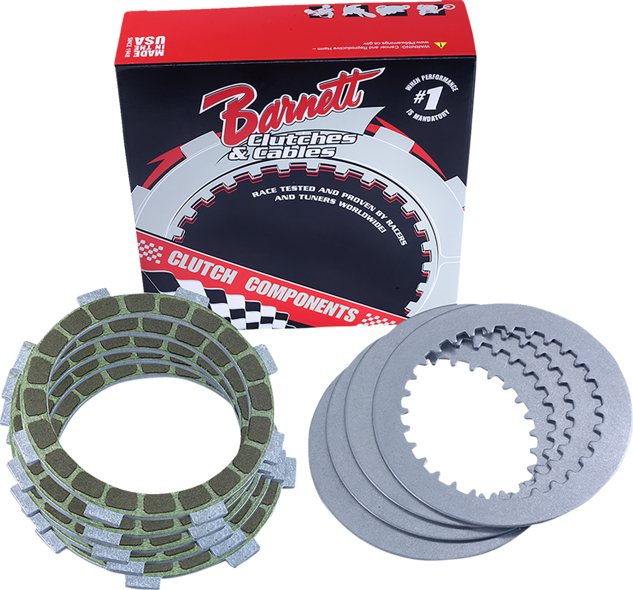 BARNETT Clutch Kit - Kevlar - Kawasaki 306-45-10002
