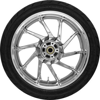 COASTAL MOTO Hurricane Rear Wheel - Chrome (18") | Dunlop AE Tire (180/55B18)) PKG-HUR185CH-24ABST
