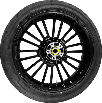 COASTAL MOTO Atlantic Rear Wheel - Black (18") | Dunlop AE Tire (180/55B18)) PKG-ATL185SB-24ABST