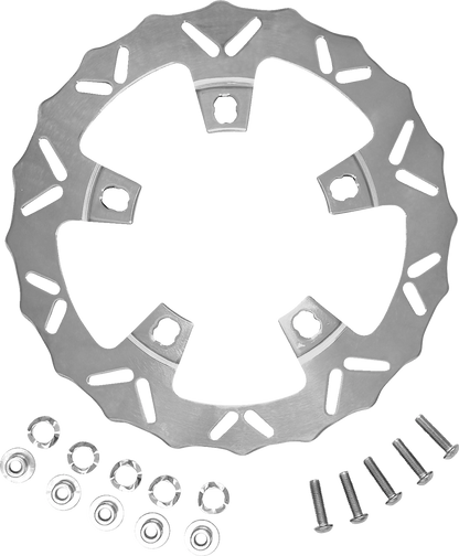 COASTAL MOTO Brake Rotor - 320MM - Front - Stainless - '24 FLHX/FLTR CM-FR-320DRSS