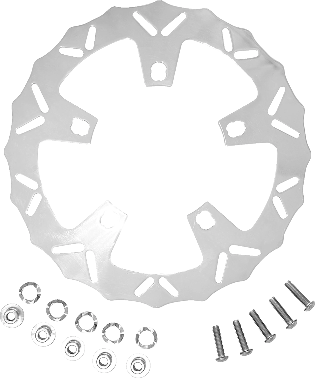 COASTAL MOTO Brake Rotor - 11.8" - Front - Polished - '14-'23 Touring CM-FR-118DRP