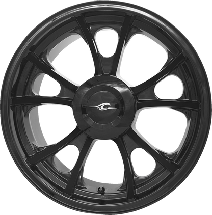 COASTAL MOTO Wheel - Largo 3D - Rear - Single Disc/with or without ABS - Black - 18x7 3D-LAR-187T-SB