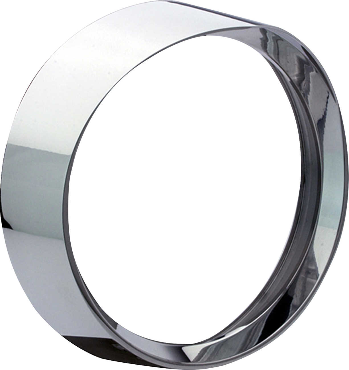 HEADWINDS Extended Headlight Bezel - 7" - Raven - Chrome 1-7128VCA
