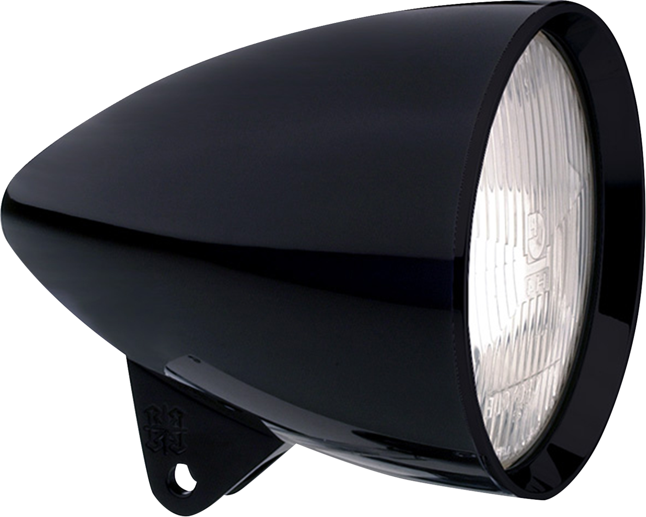 HEADWINDS Headlight Housing - 5-3/4" - Bradley Concours Rocket - Black 1-5800ZA